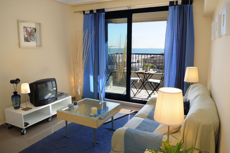 Patacona Resort Apartments Primera Linea Valencia Rum bild